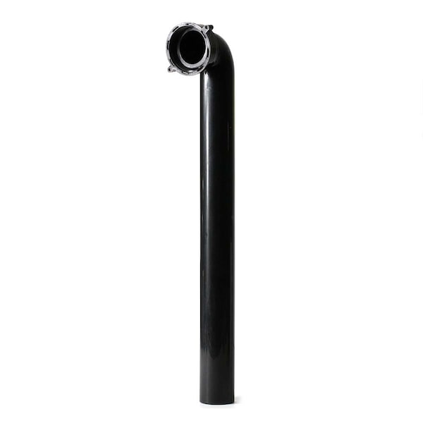 Thrifco Plumbing 1-1/2 Inch x 15 Inch Long ABS Direct Connect Waste Arm with Nut 4402181 - main